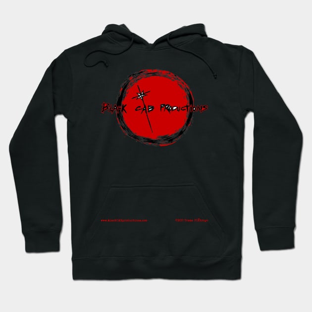 T-Shirts & More_BCP RED-VORTEX Logo Hoodie by texaspoetrope